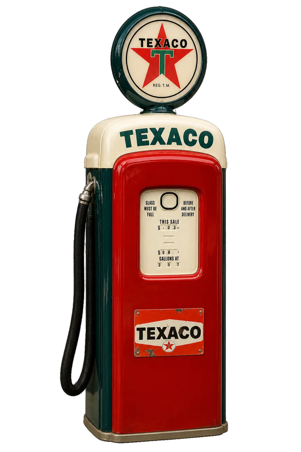 Bomba de gasolina Texaco